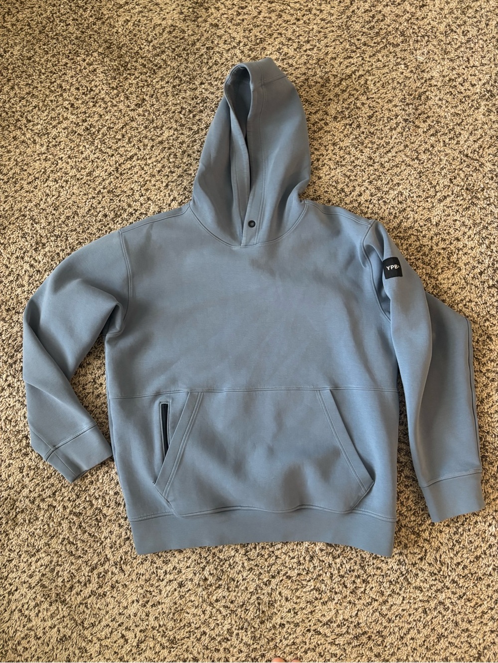 Abercrombie & Fitch YPB Slate Blue Pullover Hoodie